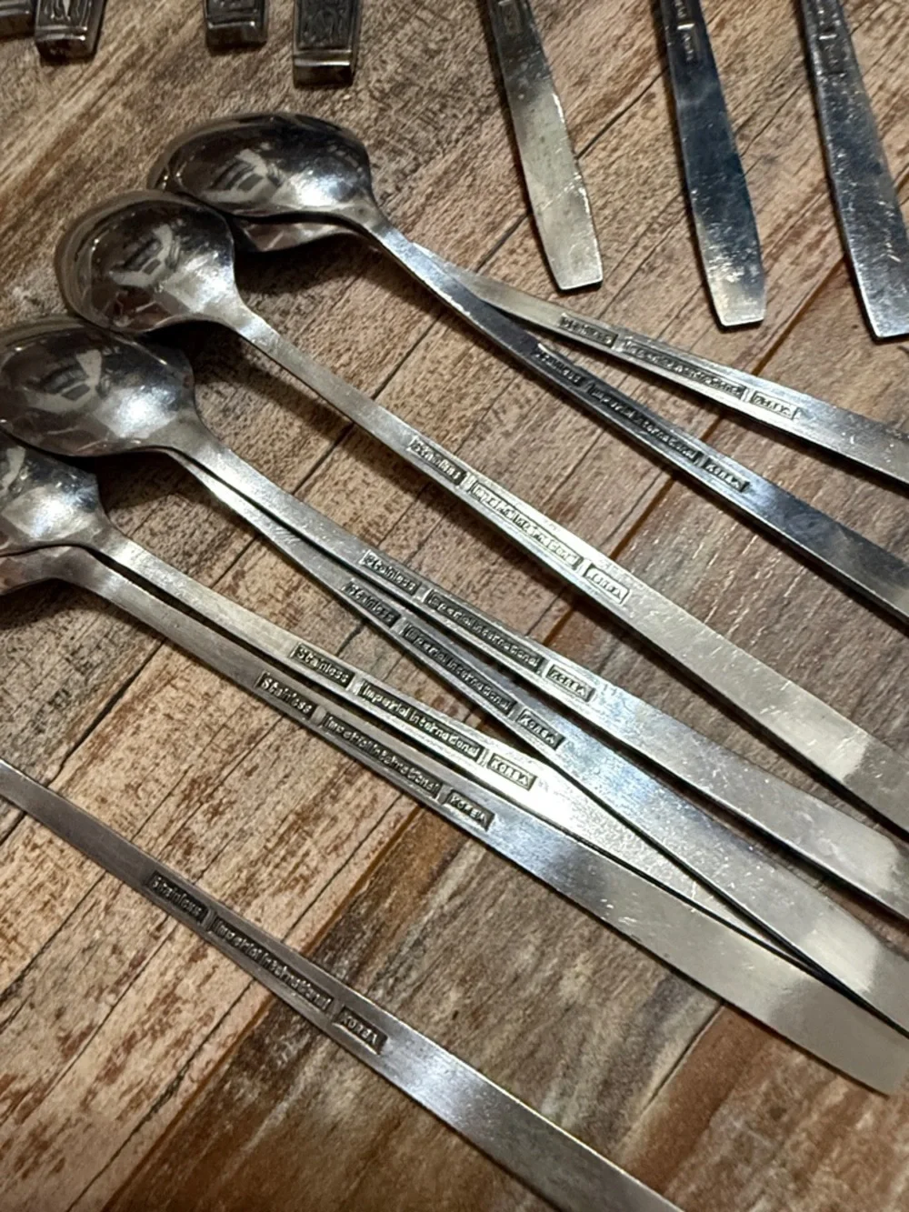 Imperial International  Stainless Steel young Rose Flatware
